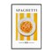 Stupell Industries Traditional Spaghetti Pasta Framed Giclee Design by Andreas Magnusson